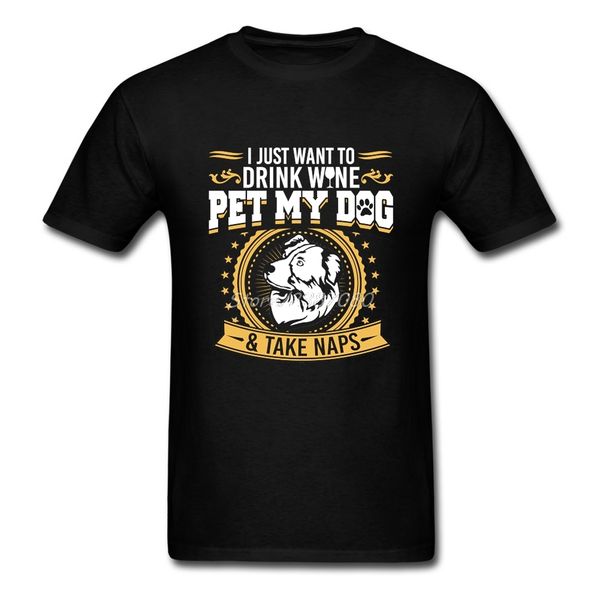 

australian shepherd pet my dog t shirt short sleeve brand-clothing new style resilient plus size o-neck cotton fitness men