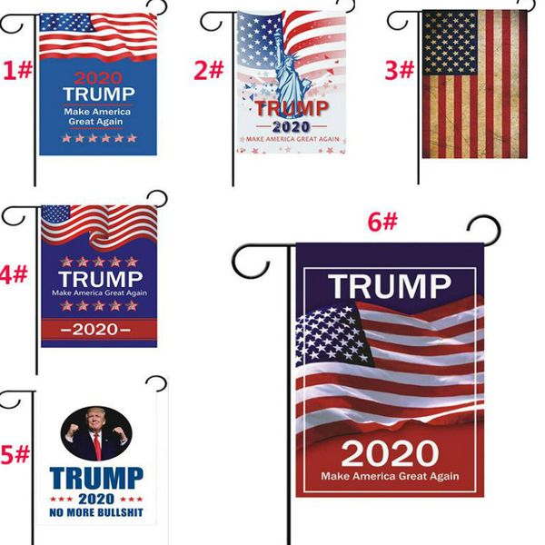 

13 styles trump banner slogan 2020 us election supplies trump flag campaign banner election flag 30*45cm bwd770