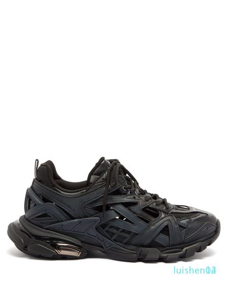 

paris fashion autumn and winter sports shoes triple s 3.0 track.2 trainer women men shoes gray, black and white designer size 36-45 l14