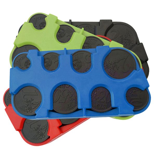 

dropship four-colors square euro coin storage box change box waterproof durable handling coins coin dispenser change bag