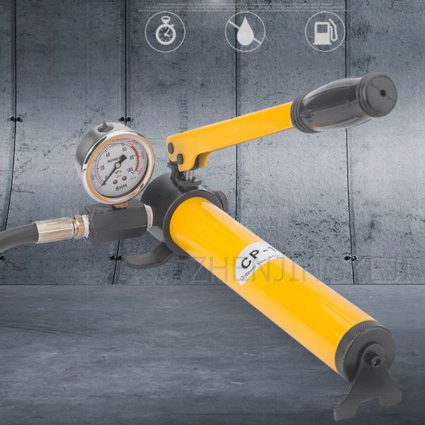 

cp-180 hand pump portable high pressure hydraulic pump small manual hydraulic with pressure gauge tools