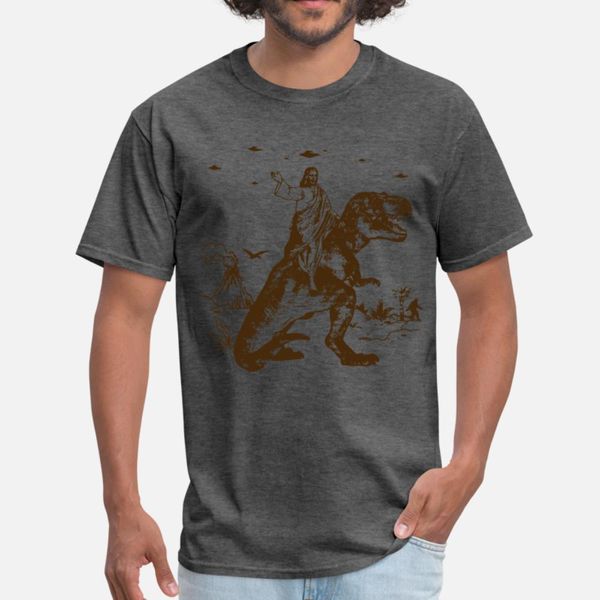 

jesus t rex atheist jesus dinosaur charles darwin t shirt men custom cotton euro size s-3xl novelty famous fashion summer cool shirt