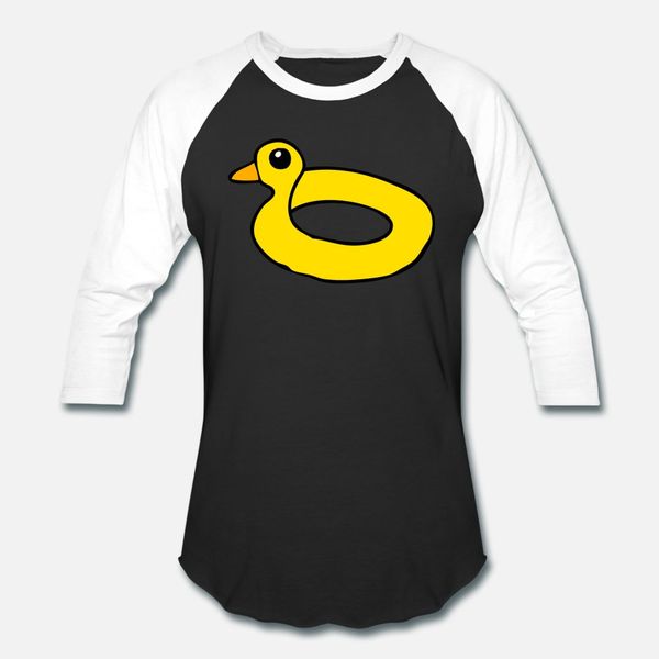 

inflatable duck bathing ring t shirt men create cotton euro size s-3xl vintage crazy funny summer pattern shirt
