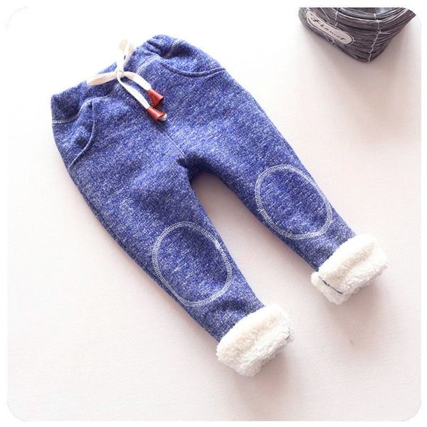 

bibicola winter children sport trousers baby boy girl plus thick velvet pants kids boy warm tracksuit pants girls warm leggings mx200811, Blue