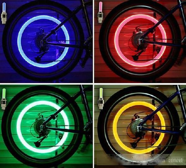 

new bike wheel led flash light motorcycle wheel tyre cycling car light