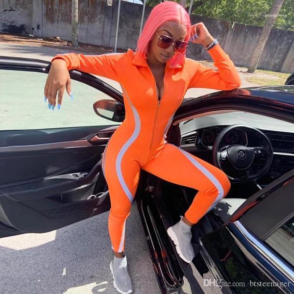 

clothing fashion deep v neck jumpsuits womens 3m reflective designer slim rompers womens night club, Black;white