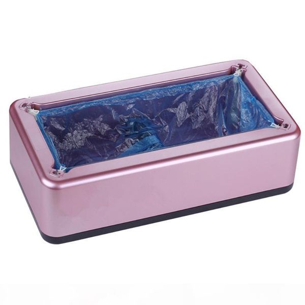 

protective overshoe machine dustproof disposable cleaning home office automatic shoe cover dispenser portable anti slip hygiene, White;pink