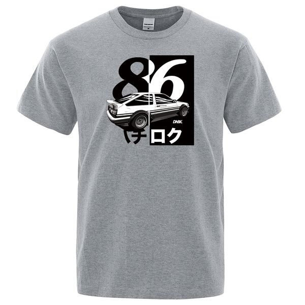 

ae86 initial d homme tshirt men print drift t-shirt fashion cool t shirt japanese anime punk rock summer cotton casual