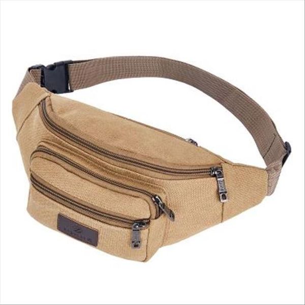 

mens canvas sports shoulder bag wallet travel waist hip pack lot purse travelling mobile phone bag waist packs