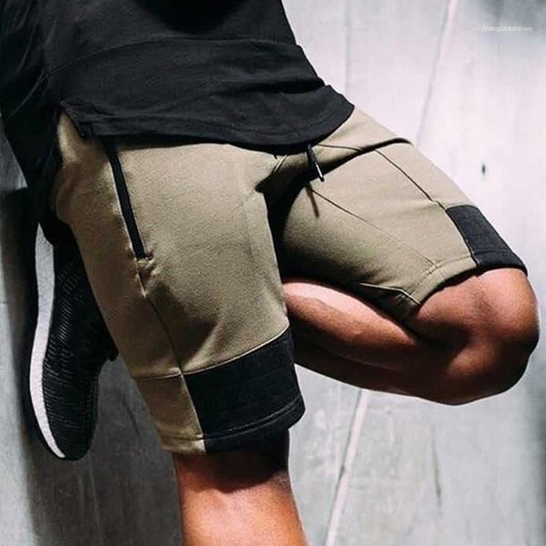 

pants casual drawstring apparel mens fashion designer sollid shorts summer panelled short pants breathable male loose relaxed, White;black