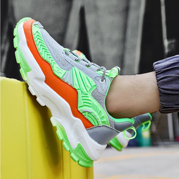 

2020 krasovki мужчины повседневная обувь кроссовки открытый комфортная для взрослых спортивные тренажеры dropshipping chaussure homme марка, Black