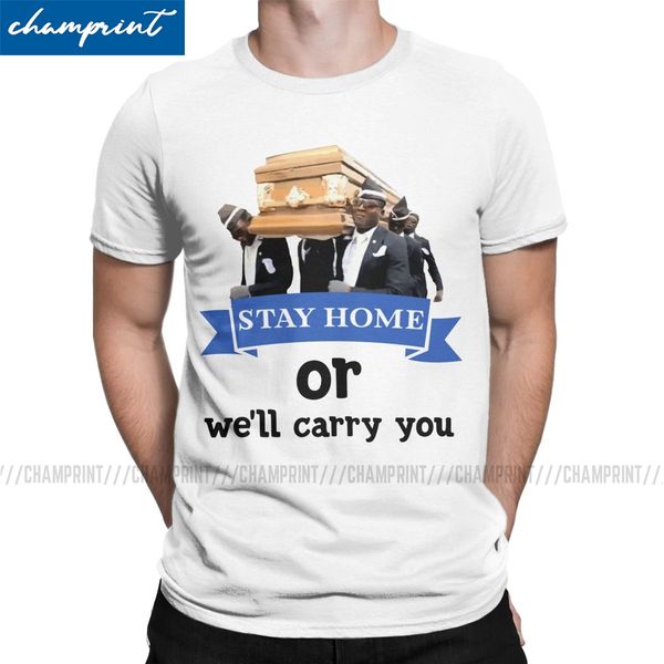 

coffin dance t-shirt men 2020 funny meme t shirts funeral dance with casket pallbearers novelty cotton tees gift idea