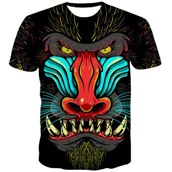 

3d monster galaxy anime halloween street print 3d print shirts humor oversized kawaii men clothing