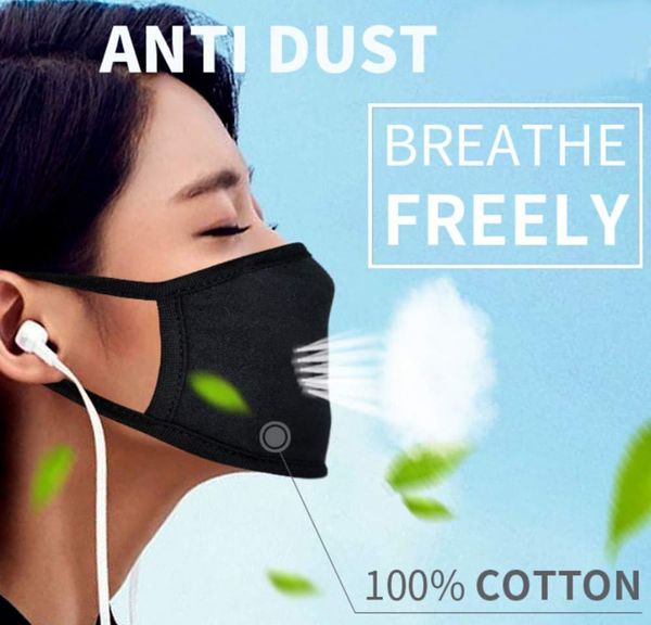 

2 activated fabric filter korean anti kpop mask face mask face carbon filters pm2.5 with cotton mouth style mask uavwu tore2010