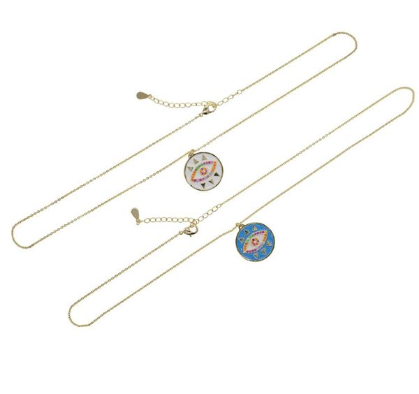 

2020 simple small chain necklace for women jewelry boho multi- star evil eye love romantic pendant necklace wholesale, Silver