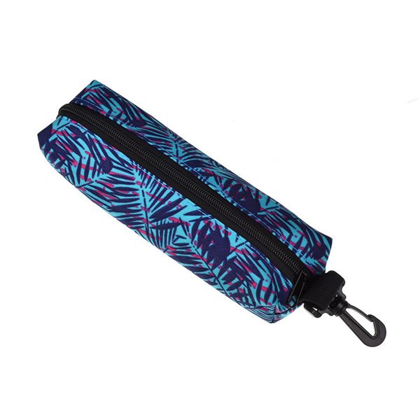 

floral print wool with hook weaving storage bag crocheting organizer crochet