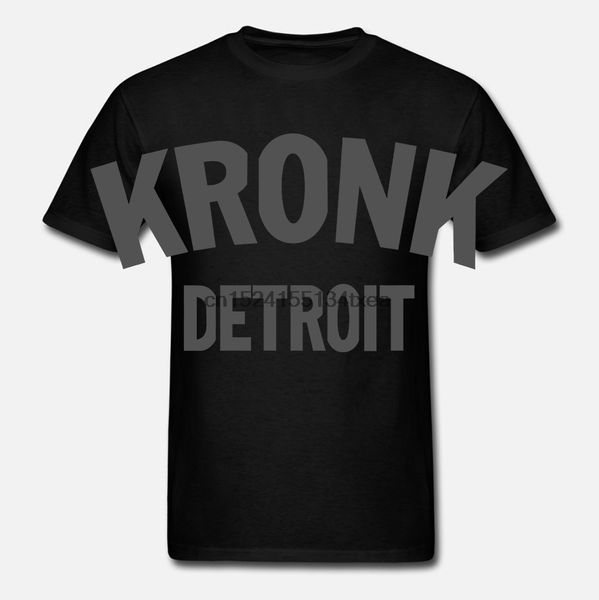 

кронк детройт mens бокс t-shirt regular fit белый темно-серый