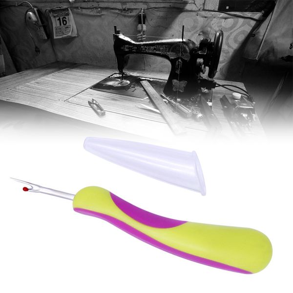 

stitch unpicker diy portable plastic handle needle art seam ripper thread cutter