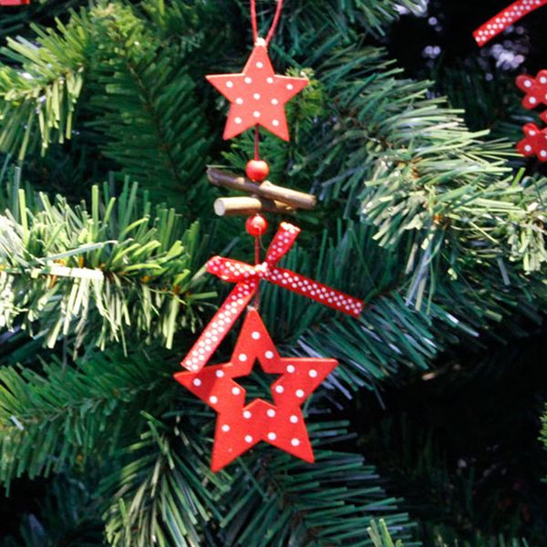 

diy ornaments bedroom tree office wooden christmas pendant hanging decor props