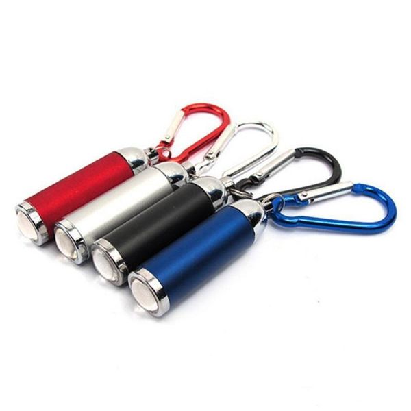 

keyrings with - flashlight edc light camping portable keychain mini led flashlight colors torch 4 outdoor hook otsweet tdavz