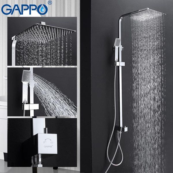 

faucet chuveiro shower mixer mixer punho faucet tap set torneira rainfall bath shower bathtub system do shower gappo hand idgwp sq2009