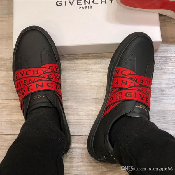 

2020 new fashion men's casual sports shoes, luxury designer, comfortable and breathable men's casual shoes, Red;white