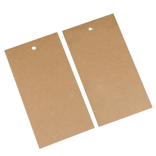

cgjxs200 pcs custom kraft paper packaging for tempered glass blank shatter proof package for tempered glass