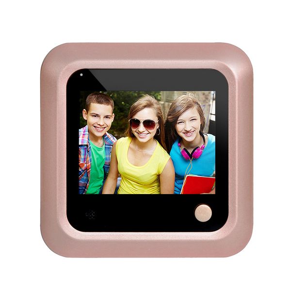 

2.4-inch smart type electronic door viewer anti-burglary visual doorbell home use