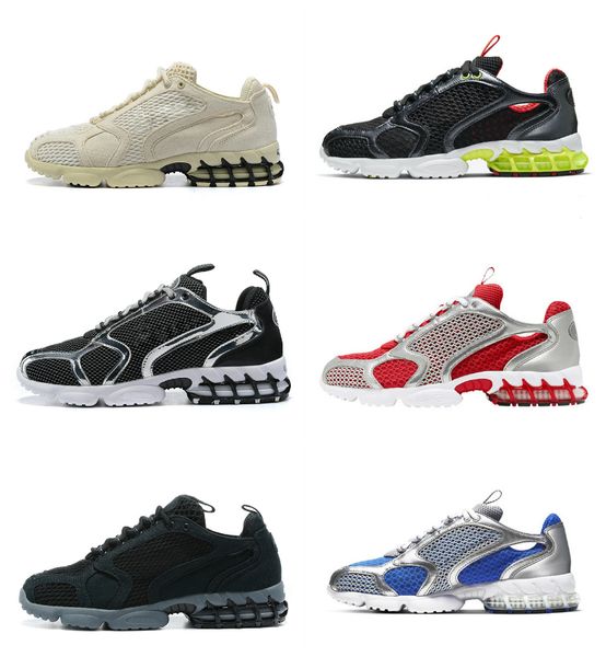 

air zoom spiridon caged 2 mens running sports shoes university blue spiridon black grey metallic silver pure platinum women sneakers