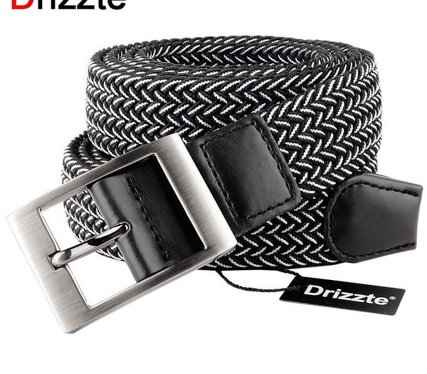 

drizzte mens plus size 120 140 160 180cm belts black elastic belt mens stretch braided waist belt 43-71inch long big and tall y200520, Black;brown
