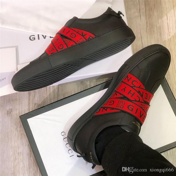 

2020 new fashion men's casual sports shoes, luxury designer, comfortable and breathable men's casual shoesaa, Red;white