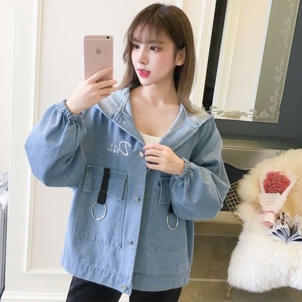 

student jacket woman coat new loose spring and autumn short jacket ladies clothes casual, Black;brown