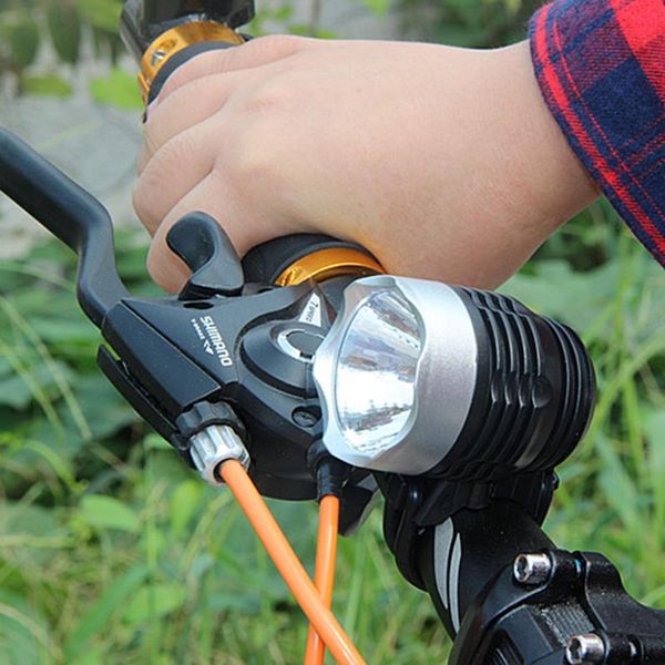 

outdoor bike light 3000 lumen xml q5 interface led bike light set bicycle headlamp headlight 3 mode bicycle accessories 2020