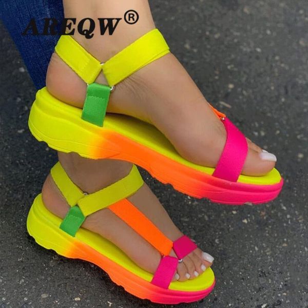

2020 multi colors big size 43 casual shoes woman flat dropship comfortable sandals female, Black