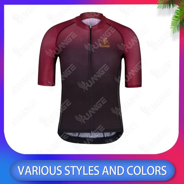 

huange chinese style 2020 bike suit men's sleeve jersey outdoor bike mountain triathlon suit roopa ciclismo, Black;blue