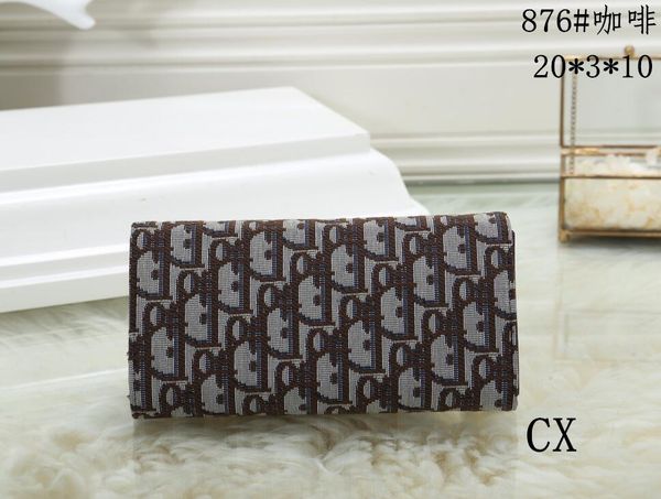 

2020 new fashion famous fashion single zipper women pu leather wallet lady ladies woman long purse wholesale handbag bag 13, White