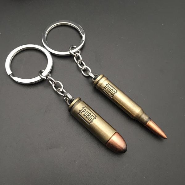 

cgjxsjedi escaping machine gun bullet model online game keychain alloy pendant wholesale