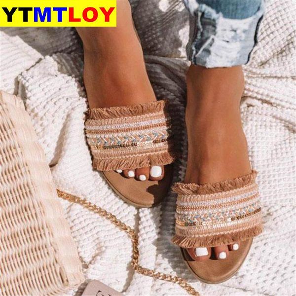 

summer slippers women fashion wild flip flop female beach shoes ladies flat outdoor sandal zapatos de mujer flat with flip flops, Black