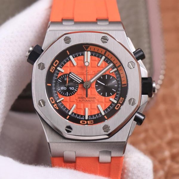 

tw 26703 montre de luxe mens watch series 42mm orologio di lusso 3124 automatic movement men watches, Slivery;brown