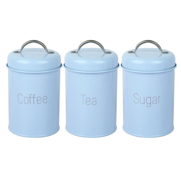 

storage bottles & jars 3pcs/set tank cover steel kitchen sealed milk jar coffee bean