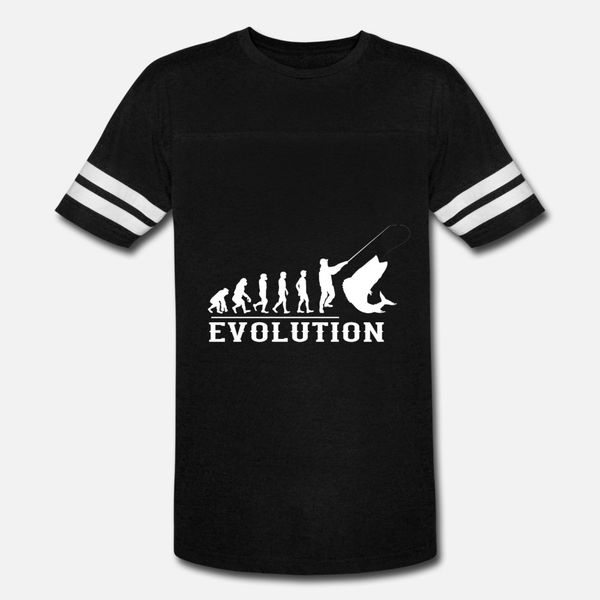

retro fishing fisherman evolution of man t shirt men personalized cotton s-xxxl male crazy new fashion summer style outfit shirt