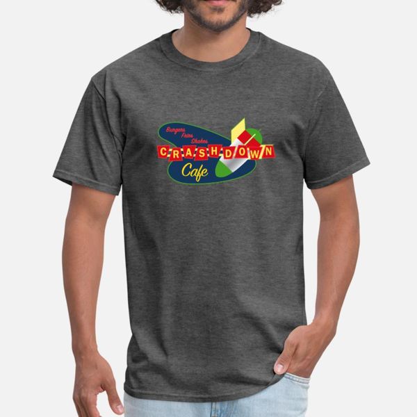 

roswell crashdown cafe t shirt men customized 100% cotton crew neck unique cute building spring formal shirt