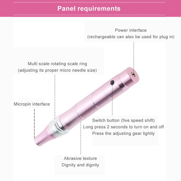 

1 шт. electric derma pen stamp auto micro ingle micronedle ролик красоты аппарат анти старения уменьшить морщины рубцовая кожная терапия