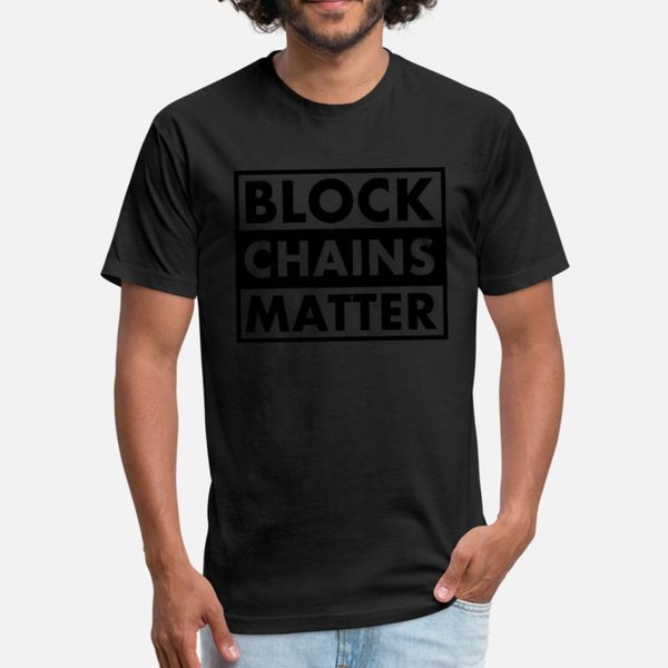 

blockchains matter t shirt men character short sleeve round neck formal famous funny summer style pattern shirt