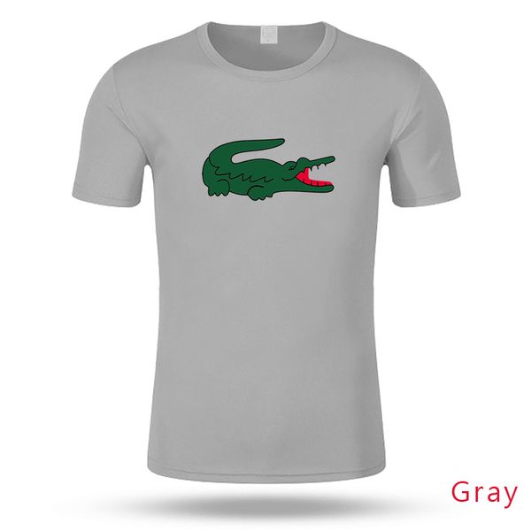 

new crocodile t-shirt 2020 short sleeve t-shirt printed cotton men's t-shirt s-5xl bh3834, White;black