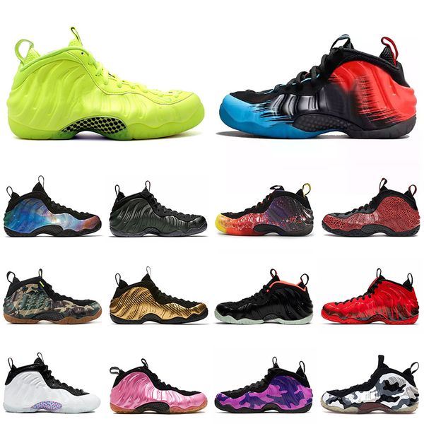 

wholesale 2020 new foams penny hardaway pro volt white black hyper blue alternate galaxy metallic red obsidian mens trainers sport sneakers