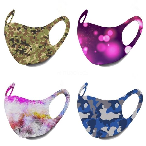 

gum monkey mouth mask reusable cartoon print cubrebocas con caritas ultraviolet proof washable running riding bike protective mask bdehom#66