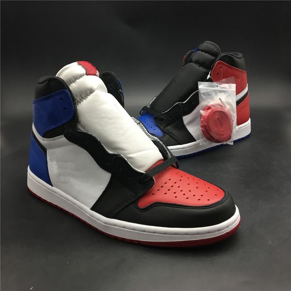 

wholesale new red and blue i 1 men basketball shoes outdoor trainers size 7.5-13