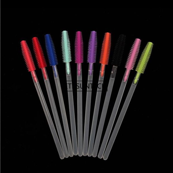 

disposable eyelash eye lash makeup brush mini mascara wands brush eyelash extension curler tool f2108