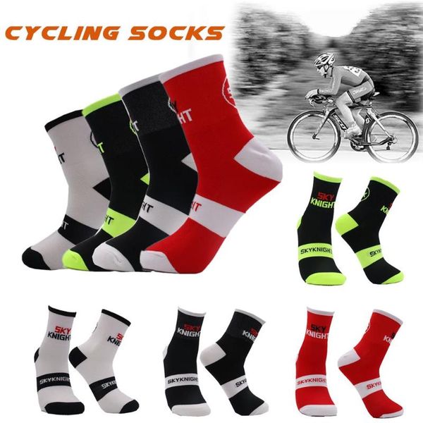 

professional outdoor sport stocking road bicycle basketball running stocking breathable racing cycling riding, Black